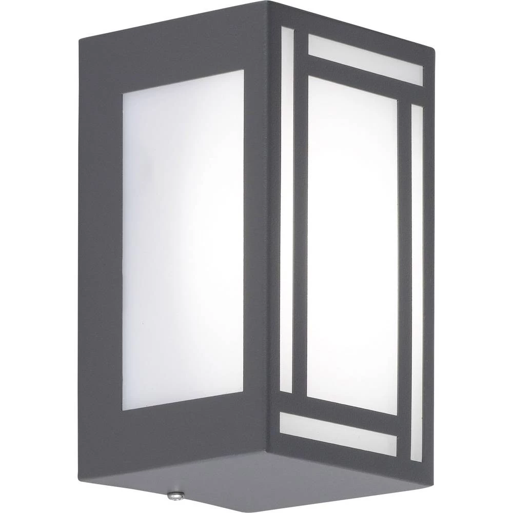 WOFI Vanjska zidna svjetiljka LED vanjska zidna svjetiljka Padova 4101.01.88.7002 Plemeniti čelik (brušeni) LED fiksno ugrađena slika