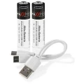 Maxxmee AA-USB-C mignon (AA) akumulator NiMH 1600 mAh 1.2 V 2 St. slika