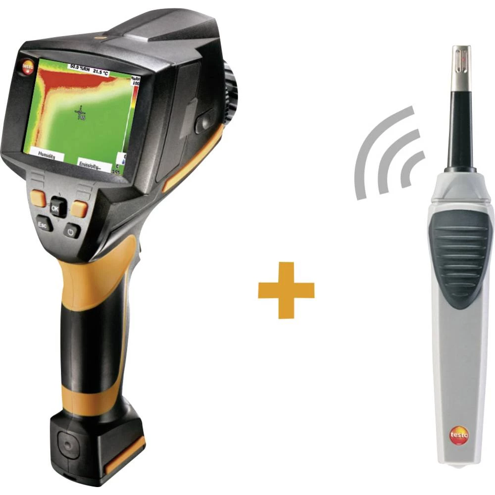 Termografska kamera testo 875-2i komplet -30 do 350 °C 160 x 120 piksela 33 Hz slika