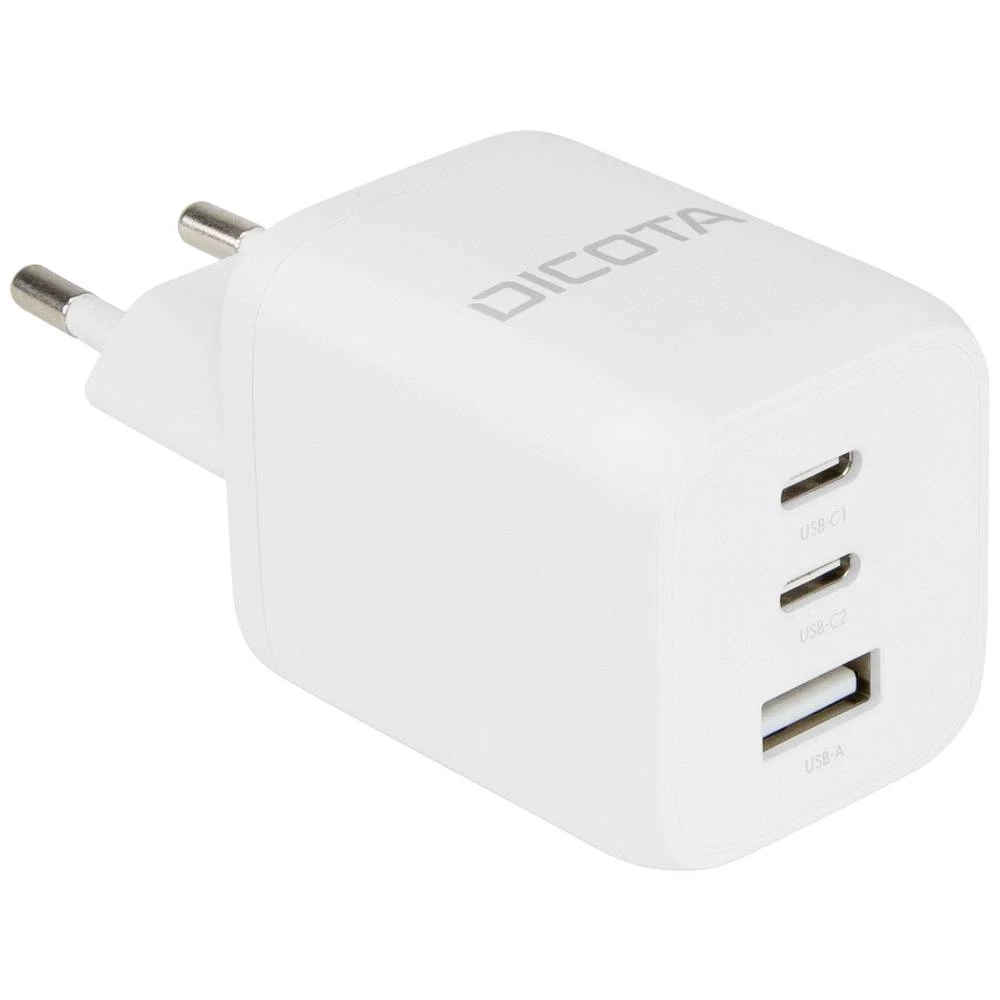 Dicota Compact USB punjač 65 W utičnica Izlazna struja maks. 5 A Broj izlaza: 3 x USB-C®, USB-C®, USB-A GaN slika