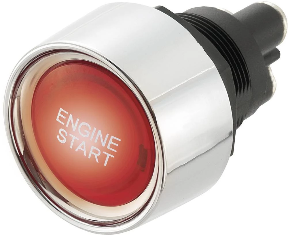 SCI Automobilsko tipkalo uključivanjem na tlak A2-23B-07 24 V/DC 25 A 1 x OFF/(ON) vraća se u izvorni položaj 1 ST slika