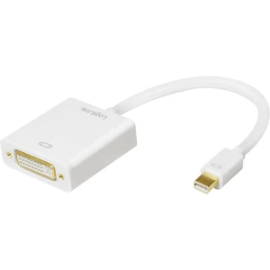 Adapter [1x Muški konektor Mini DisplayPort - 1x Ženski konektor DVI, 24 + 5 polova] Bijela LogiLink slika