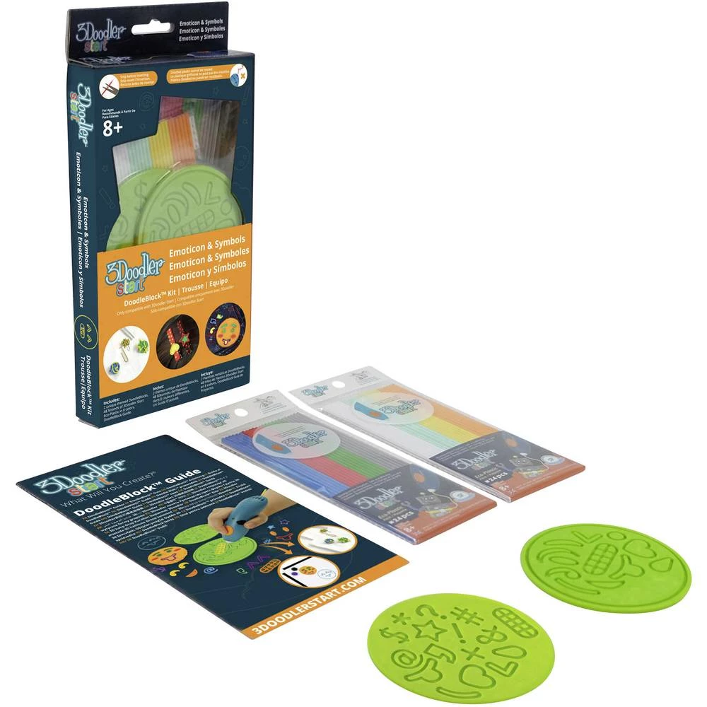 Filament-Paket 3Doodler Emoji-Symbols Kit PLA slika