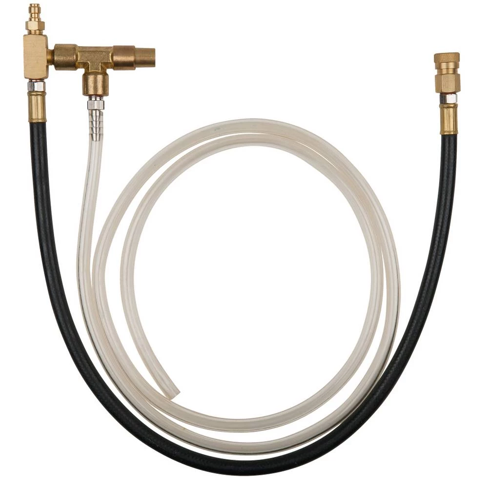 KS Tools 150.2362 Priključno crijevo za manometar s 1/4" priključkom za crijevo s ventilom za Bosch CSI i GM TBI sustave slika