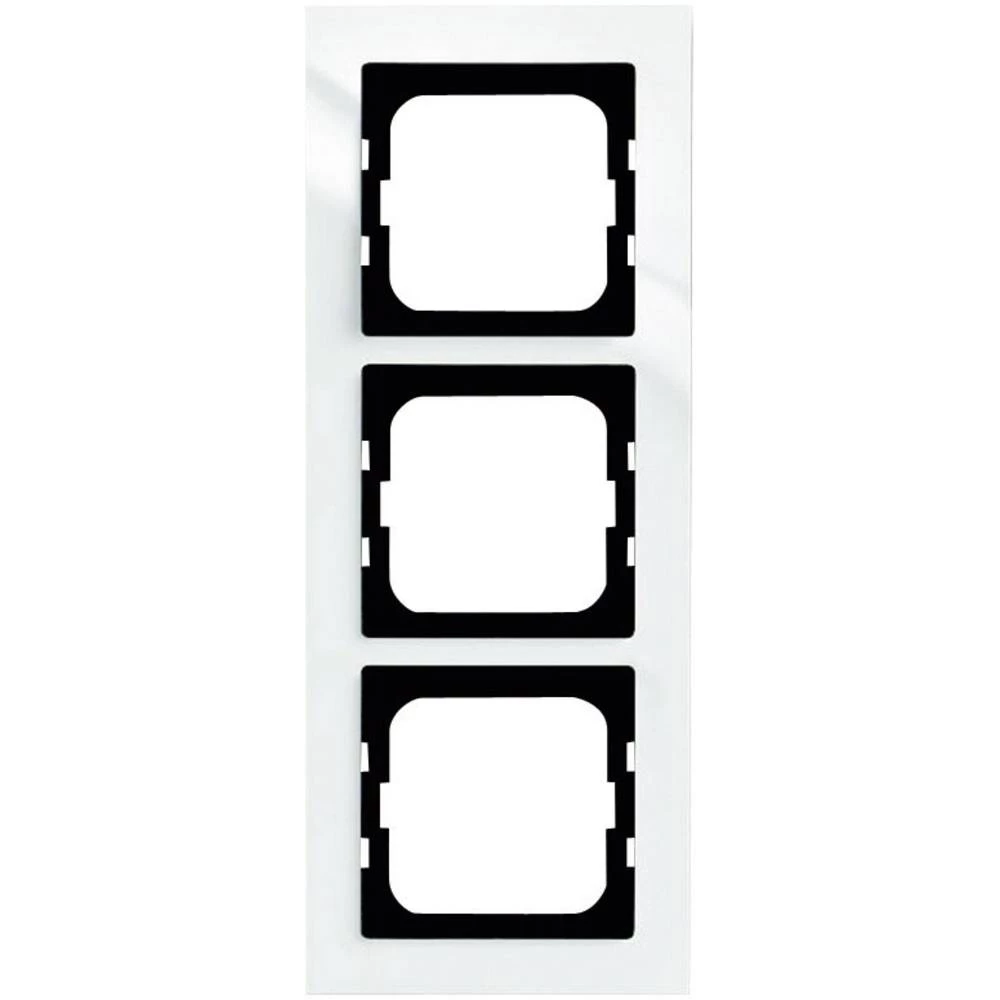 Busch-Jaeger 3-struki pokrivni okvir Axcent bijeli 1723-284 slika