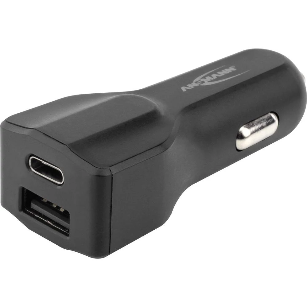 Ansmann 240C 1000-0021 USB punjač Osobno vozilo, Teretno vozilo Izlazna struja maks. 3000 mA 2 x USB, Ženski konektor USB-C slika