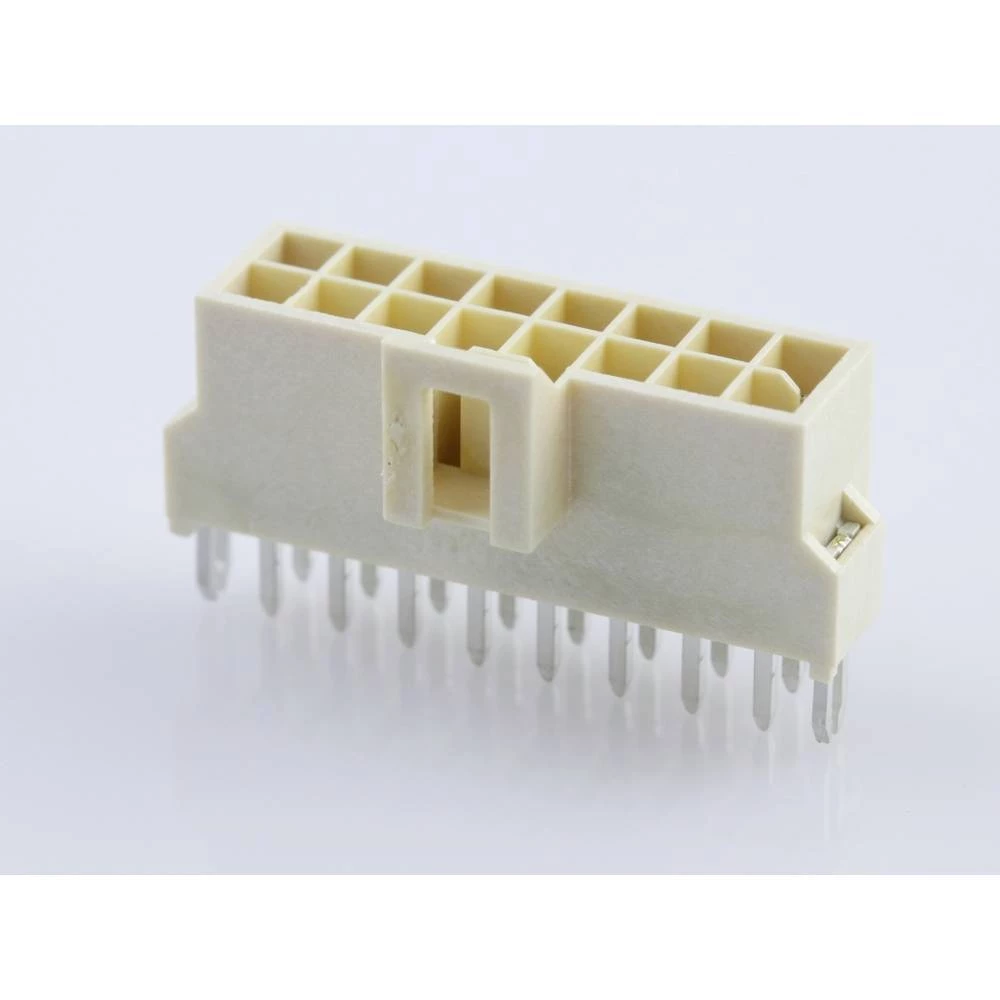 Molex ugradna standardna letva sa ženskim kontaktima Ukupan broj polova 16 Raster: 2.50 mm 1053122216 1 St. Tray slika