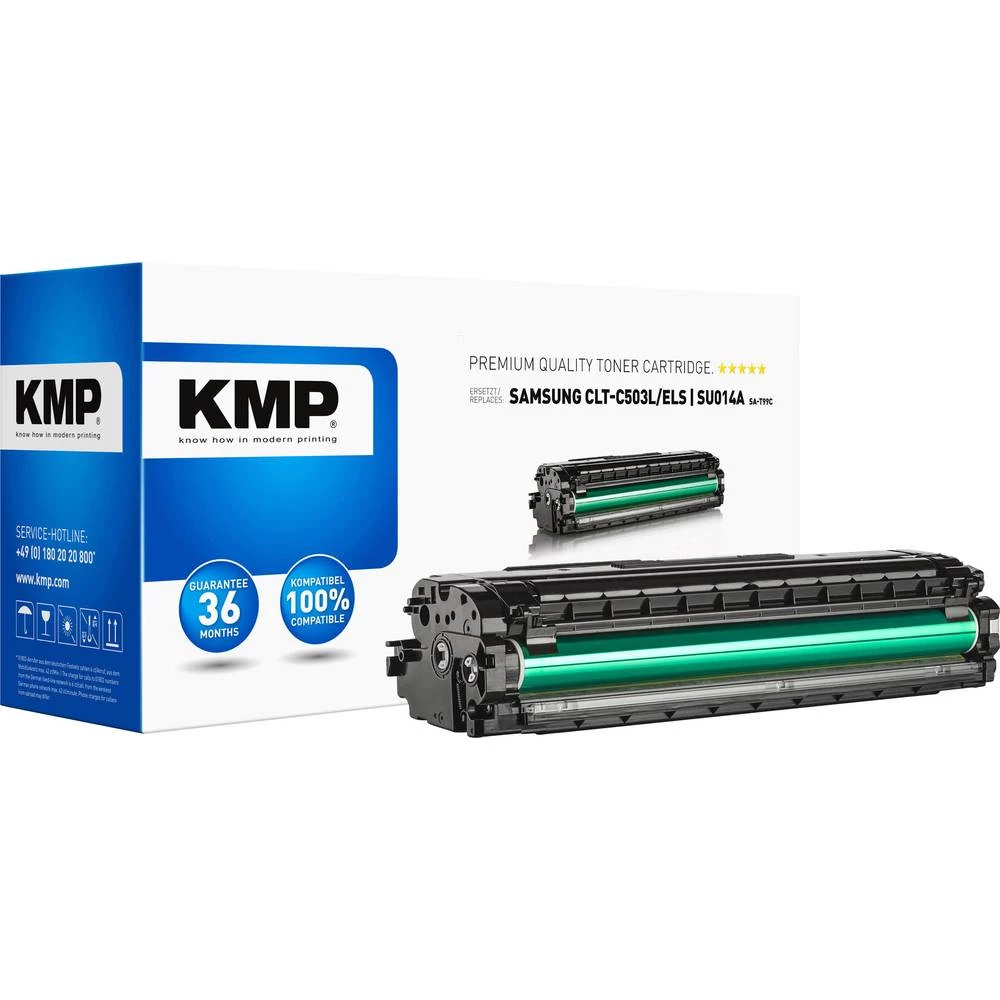 KMP Toner Zamijena Samsung CLT-C503L Kompatibilan Cijan 5000 Stranica SA-T99C slika