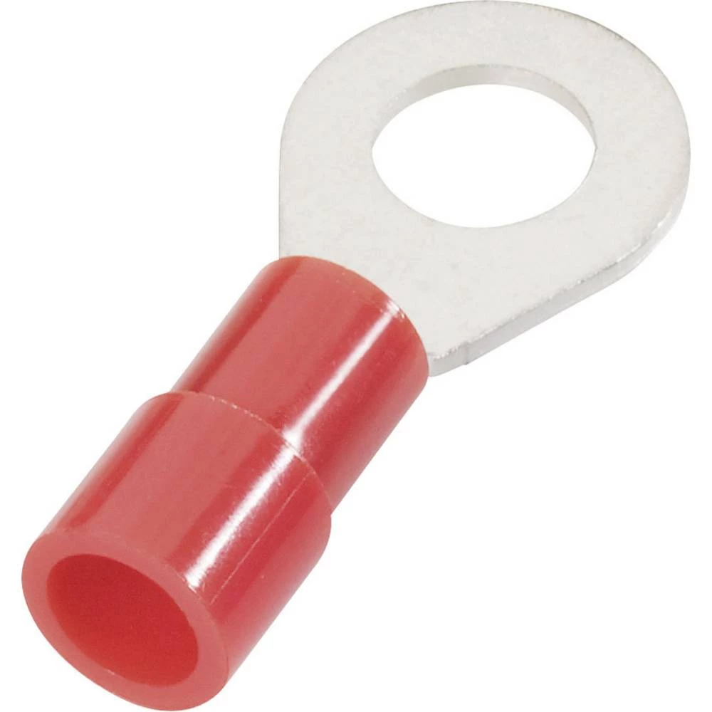 Cimco 180028 prstenasta kabelska stopica Presjek (maks.)=1 mm² Otvor Ø=6 mm izolirani dio crvena 1 kom. slika