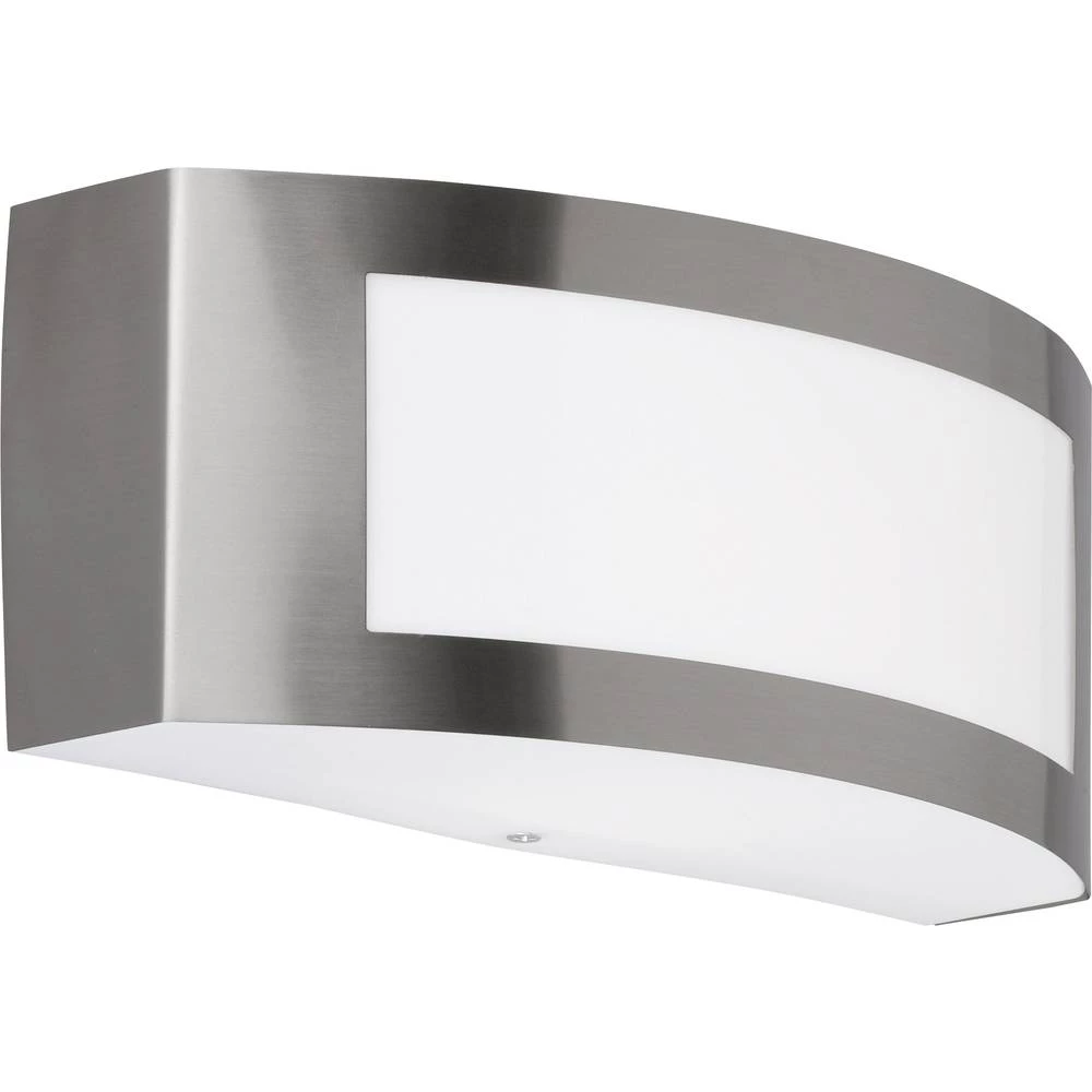 Vanjsko zidno svjetlo LED E27 15 W WOFI Kasan 4040.01.97.7000 Plemeniti čelik (brušeni) slika