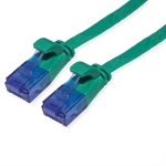 Value 21992043 RJ45 mrežni kabel, Patch kabel CAT 6a U/UTP 3.00 m zelena 1 St.