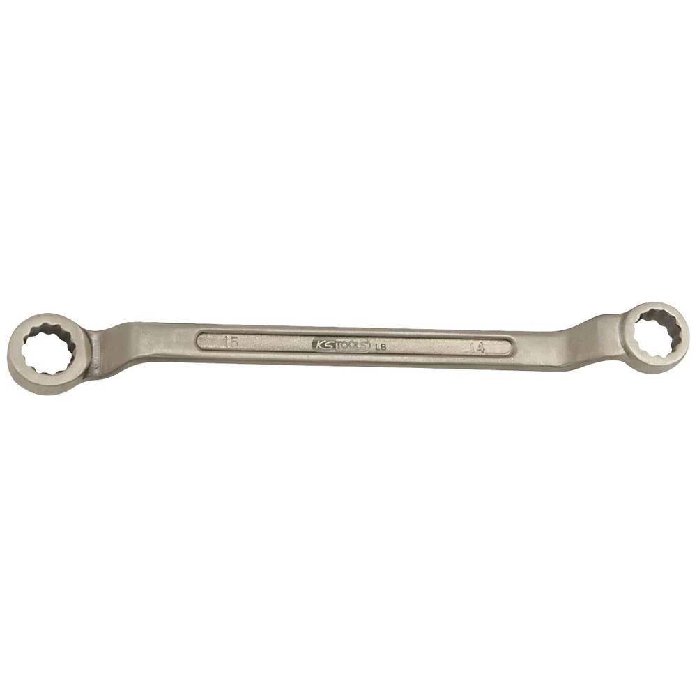 KS Tools 9637396 963.7396 dupli prstenasti ključ Veličina ključa (metrička) (naslov) 17 - 19 mm slika