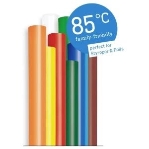 Steinel  štapiči za vruće ljepljenje 7 mm 150 mm šarena boja 96 g 16 St. slika