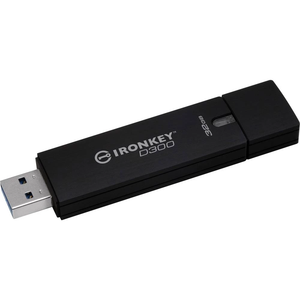 USB Stick 32 GB Kingston IronKey&trade; D300 Crna IKD300/32GB USB 3.0 slika