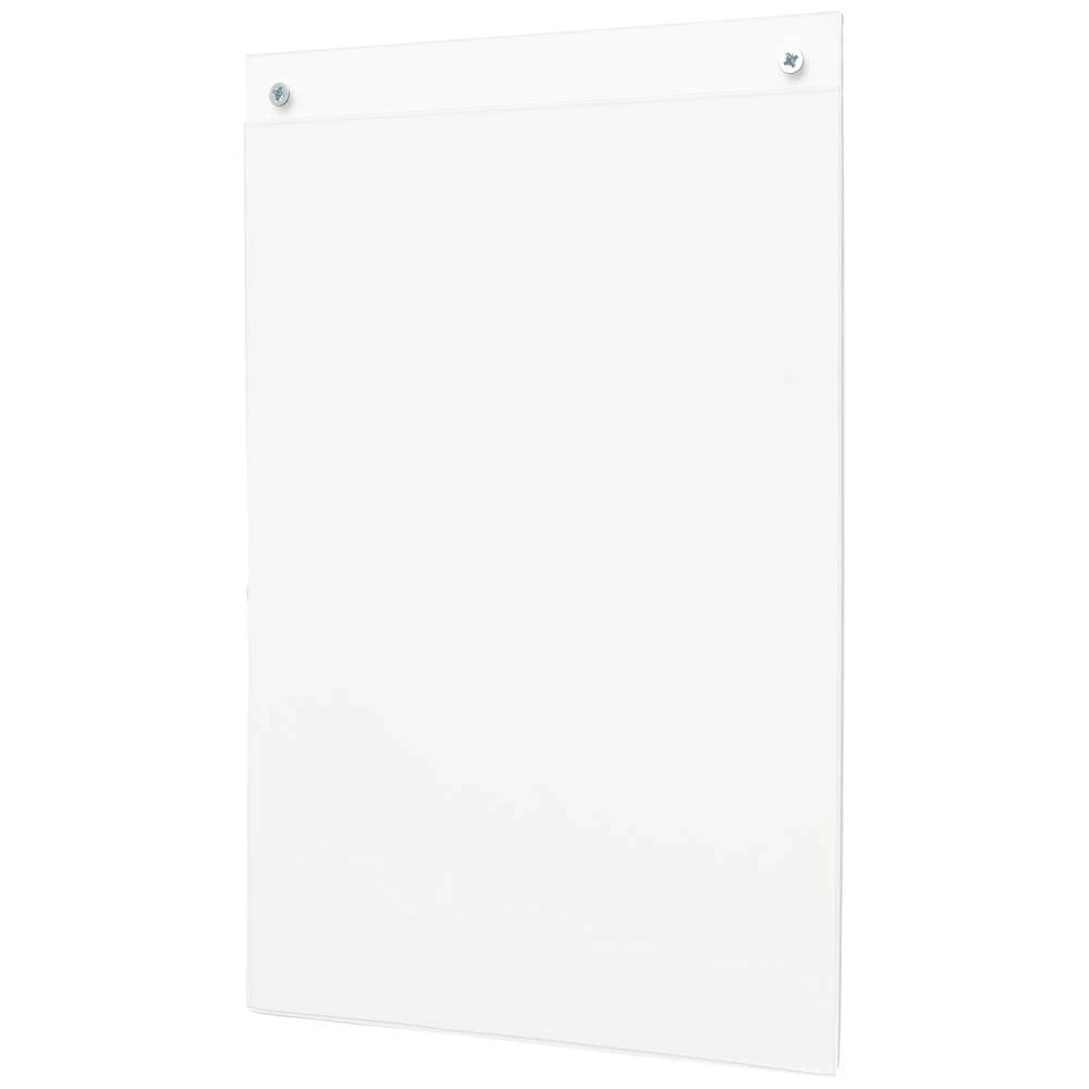 Deflecto Classic Image® 47001 nosač brošure na zidu prozirna din a4 visok Broj pretinaca 1  12 St. slika