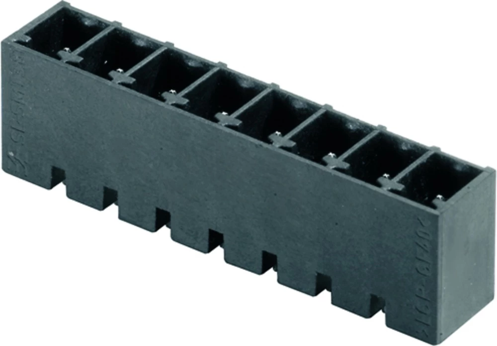 Utični konektor za tiskanu pločicu 1864300000 Weidmüller crna sadržaj: 300 komada slika