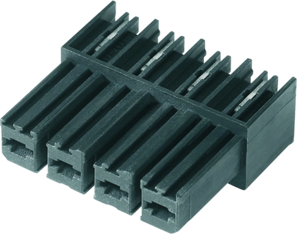 Utični konektor za tiskanu pločicu 1928330000 Weidmüller crna sadržaj: 50 komada slika