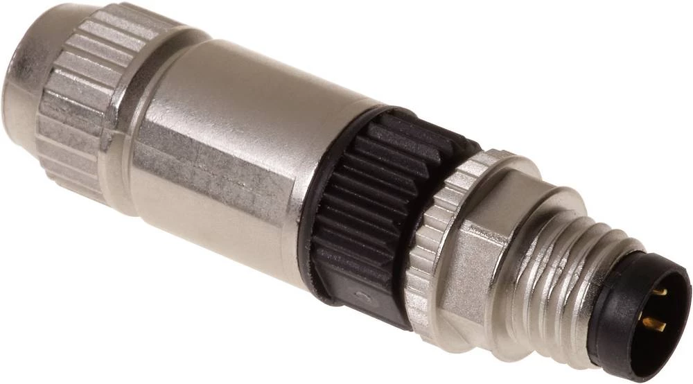 Aktuatorsko-senzorski konektor, nekonfekcionirani M8 ravni utikač, broj polova (RJ): 3 Harting 21 02 151 1305 HARAX&reg; M8-XS 1 slika