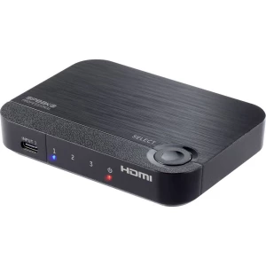 SpeaKa Professional 2+1 ulaza HDMI prekidač s dodatnim USB-C ™ ulazom 3840 x 2160 piksel slika