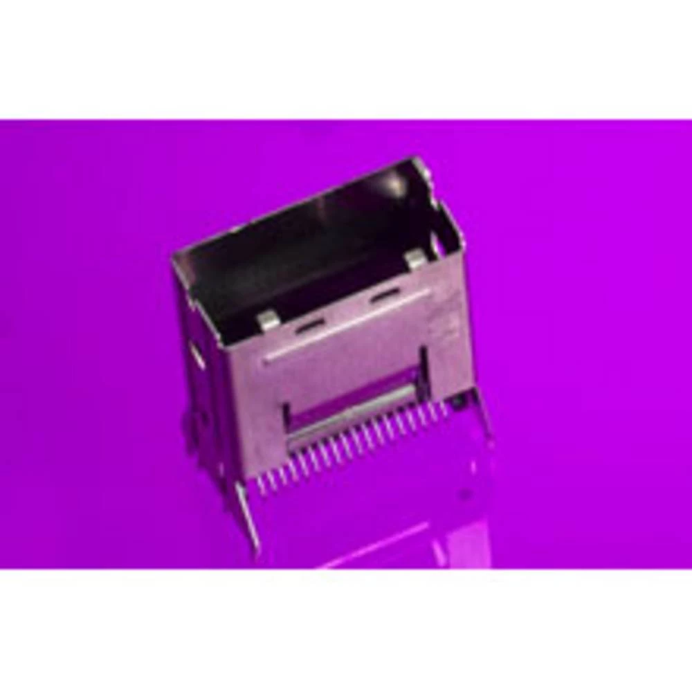 Molex 757840126 70 pcs 0.80mm Pitch, iPass I/O Surface Mount Receptacle, Vertical, Internal Assembly with Shell, 36 Circuit, 0.3 slika