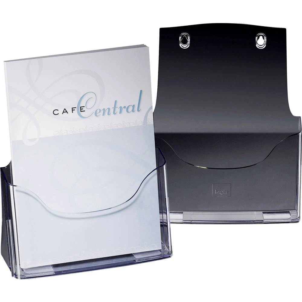 Sigel Nosač brošure u tablici LH110 Prozirna DIN A4 240 mm x 290 mm x 90 mm Broj pretinaca 1 slika