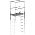 Günzburger Steigtechnik 63184 čelik, pocinčani za prijelaz montaža s alatom