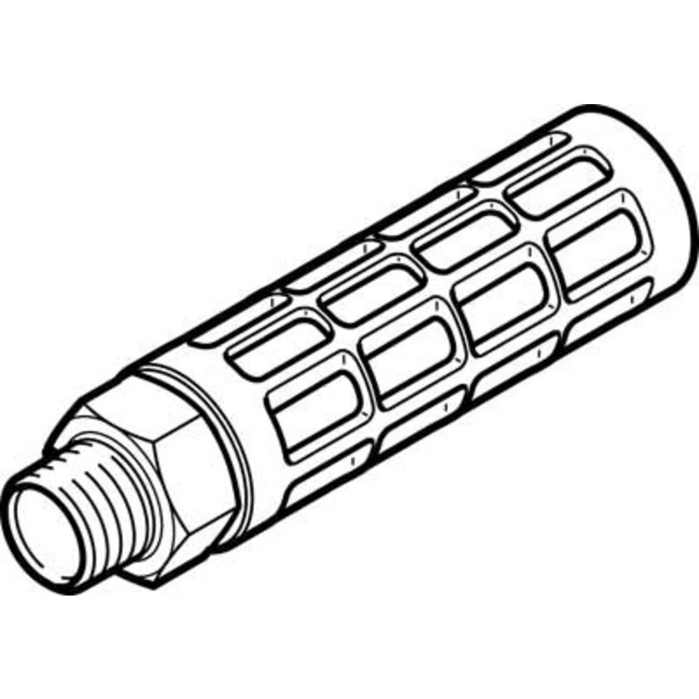 FESTO prigušivač 151990 U-1-B 10 bar polietilen, aluminij 1 kom. slika