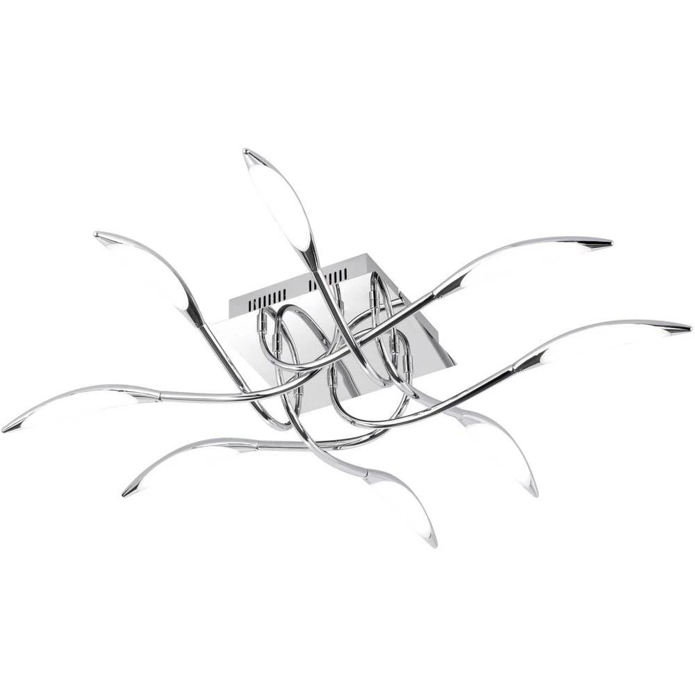 WOFI HAMPTON 9326.08.01.5000 LED stropna svjetiljka 41.60 W Krom boja slika