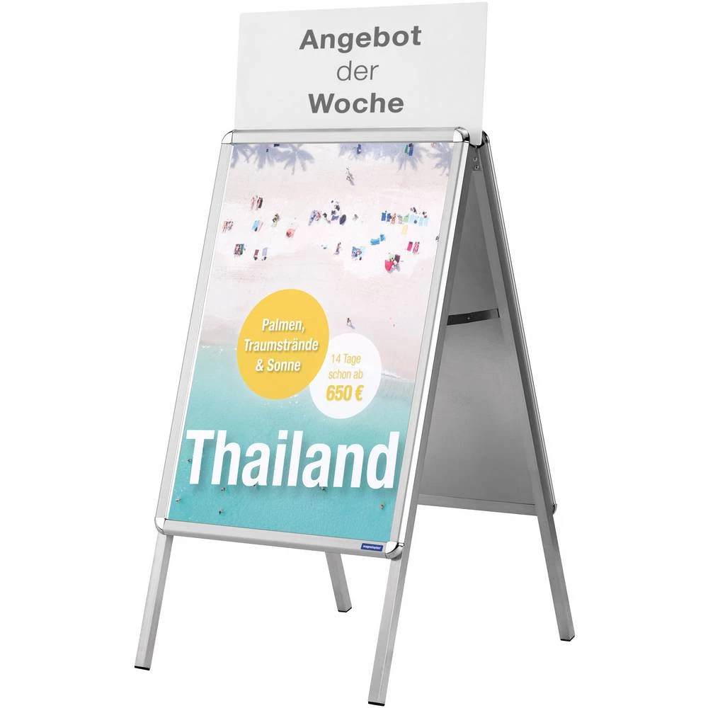 Magnetoplan Kundernstopper nosač postera 1 x DIN a1 639 mm x 886 mm x 25 mm 1 St. slika