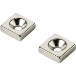 Trajni magnet Pravokutni N35 Granična temperatura (maks.): 80 °C TRU COMPONENTS
