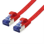 Value 21992121 RJ45 mrežni kabel, Patch kabel CAT 6a F/UTP 1.00 m crvena 1 St.