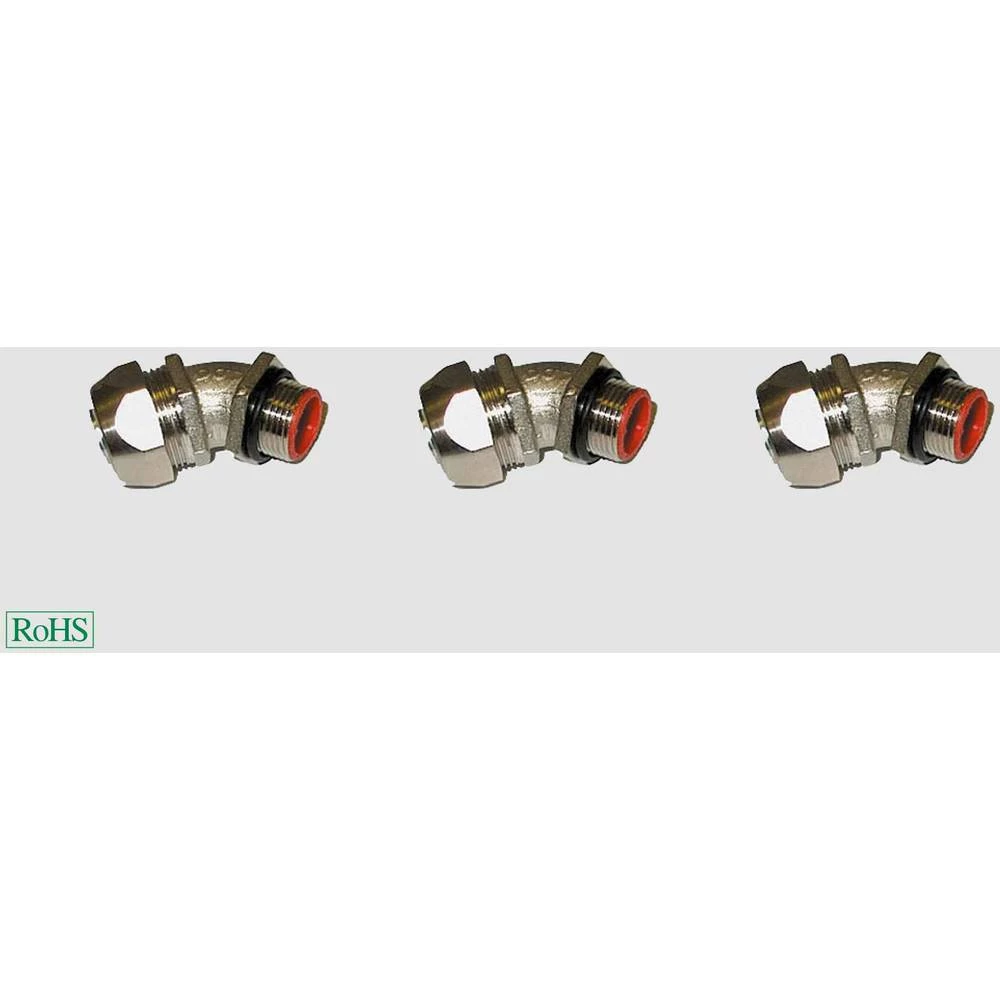 Helukabel 94162  cijevna uvodnica srebrna M25  45° 5 St. slika