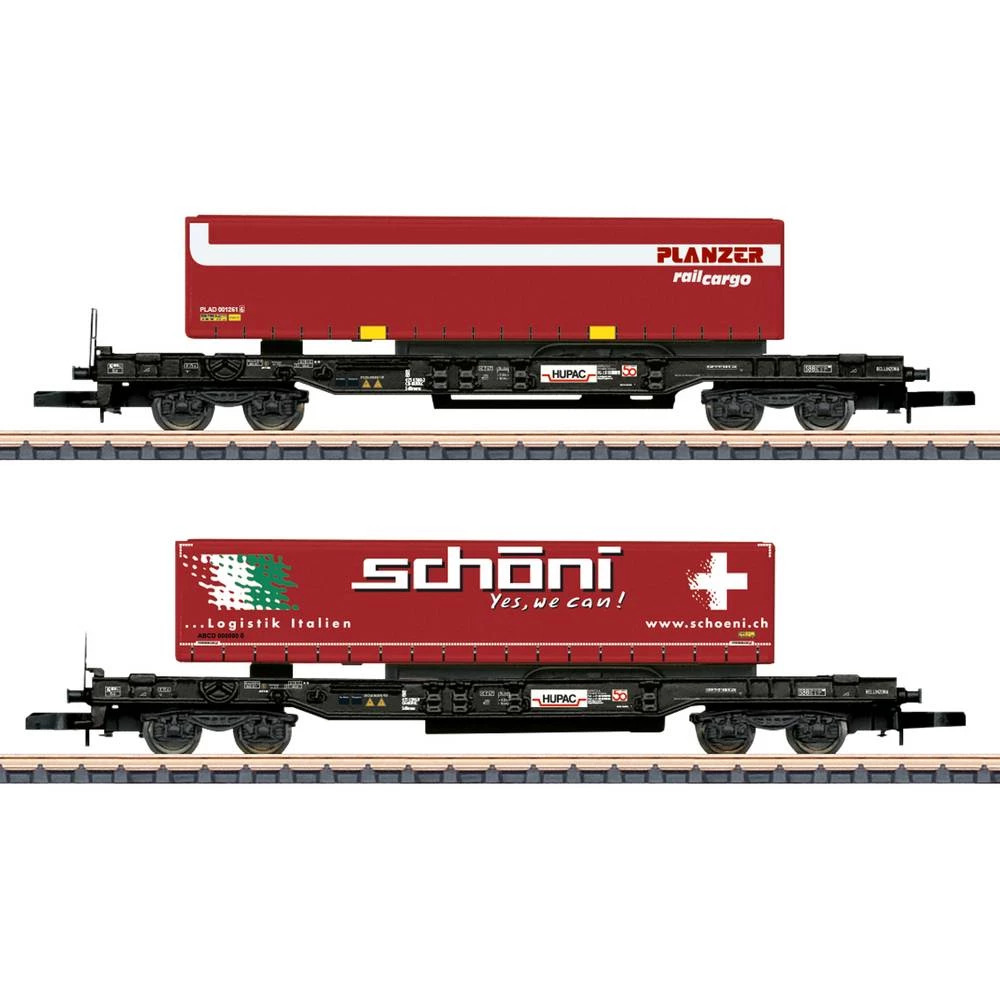 Märklin 82273 Z Set od 2 džepna kola Sdkmms, Hupac slika