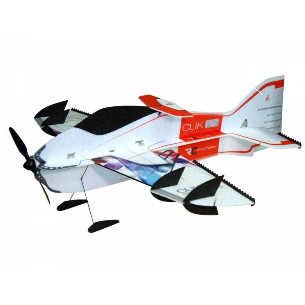 RC Factory Clik R2 Superlite (Combo) Crvena RC unutranji-mikro model PNP 840 mm slika