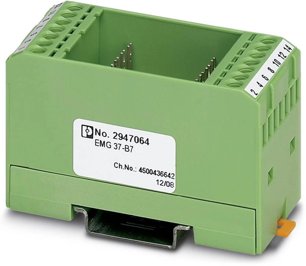 Kućište za DIN-letvu, umjetna masa Phoenix Contact EMG 37-B7 5 kom. slika