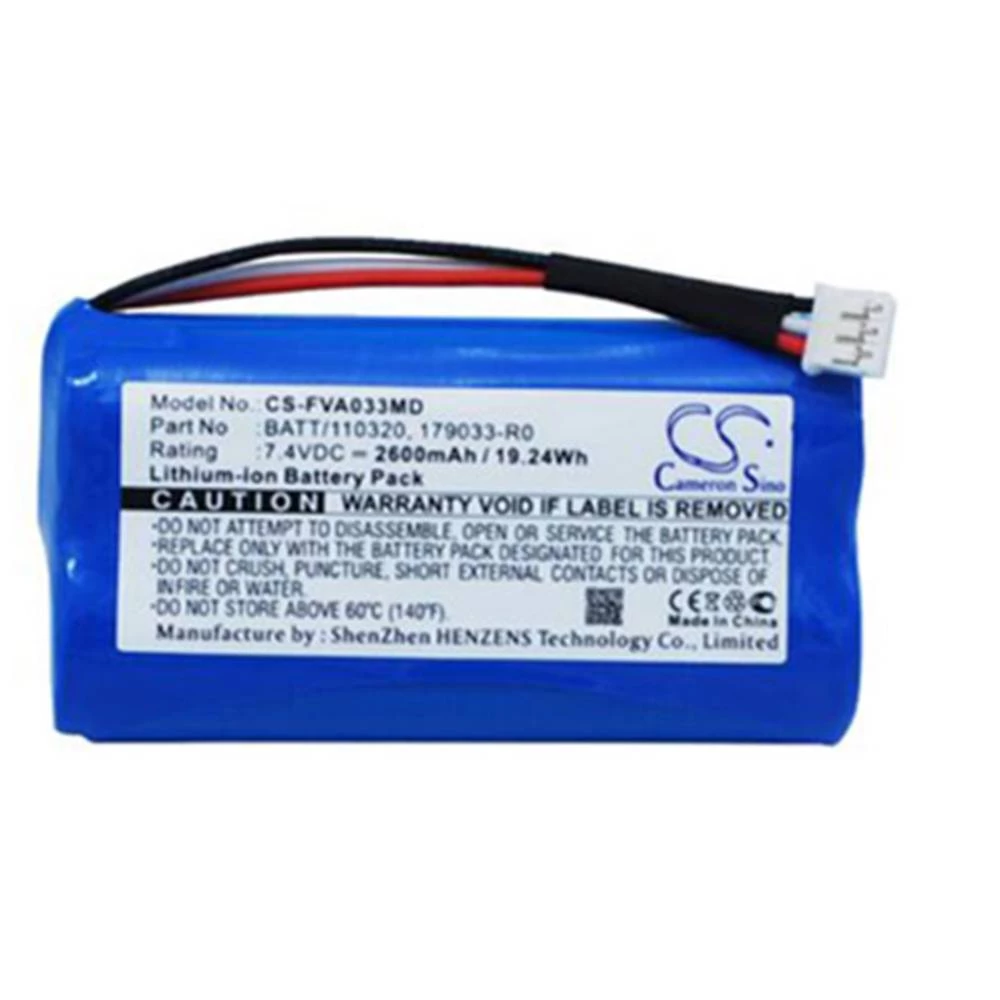 Baterija za medicinsku tehniku CS Cameron Sino Zamjenjuje originalnu akumul. bateriju 179033-R0, BATT/110320 7.4 V 2600 mAh slika