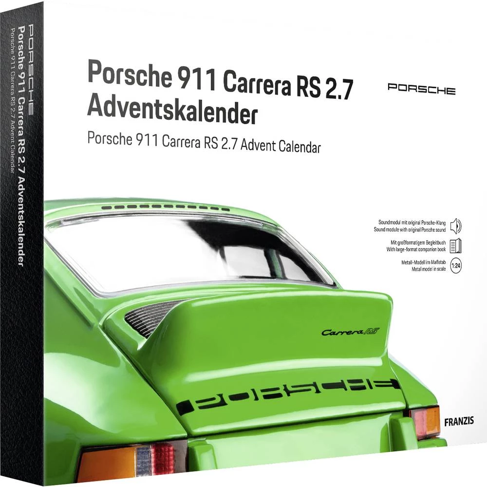 Franzis Verlag Porsche 911 Carrera RS kompleti adventski kalendar slika
