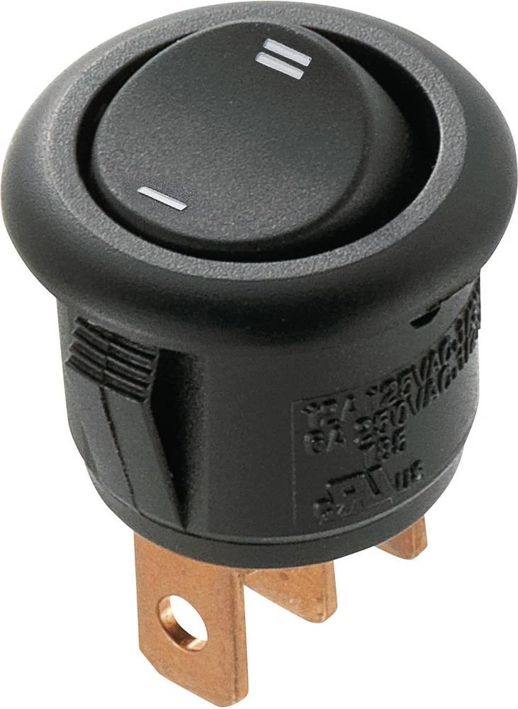 SCI Ozibni prekidač R13-270C-02 250 V/AC 6 A 1 x On/ON zadržava položaj 1 ST slika