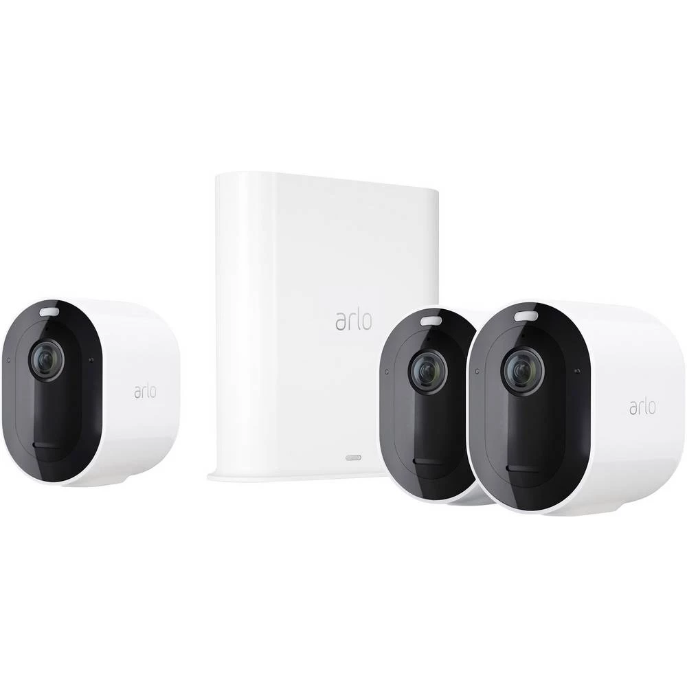 ARLO Arlo Pro 3 VMS4340P VMS4340P-100EUS WLAN IP-Set sigurnosne kamere S 3 kamere 2560 x 1440 piksel slika