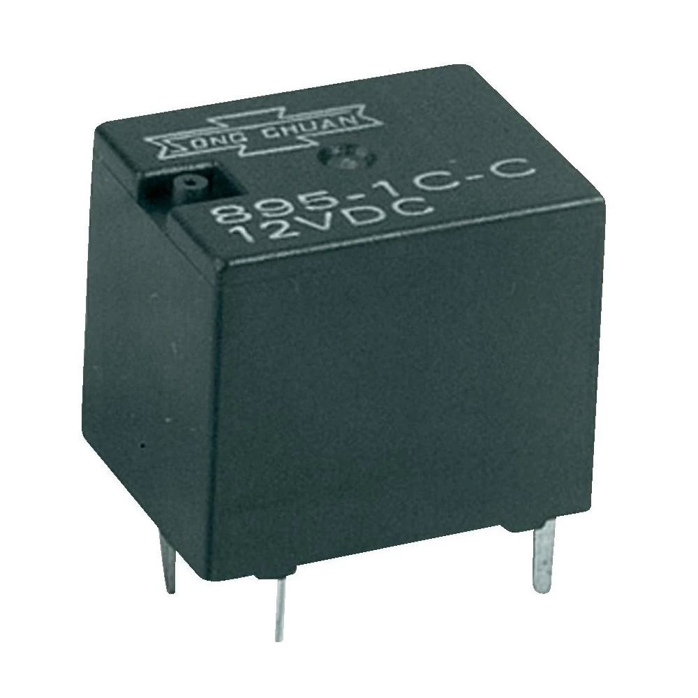 Minijaturni automobilski relejSong Chuan 895-2AC, 12 V/DC, 1dupli radni kontakt slika