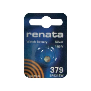 Srebrno-oksidna dugmasta baterija Renata 379 slika