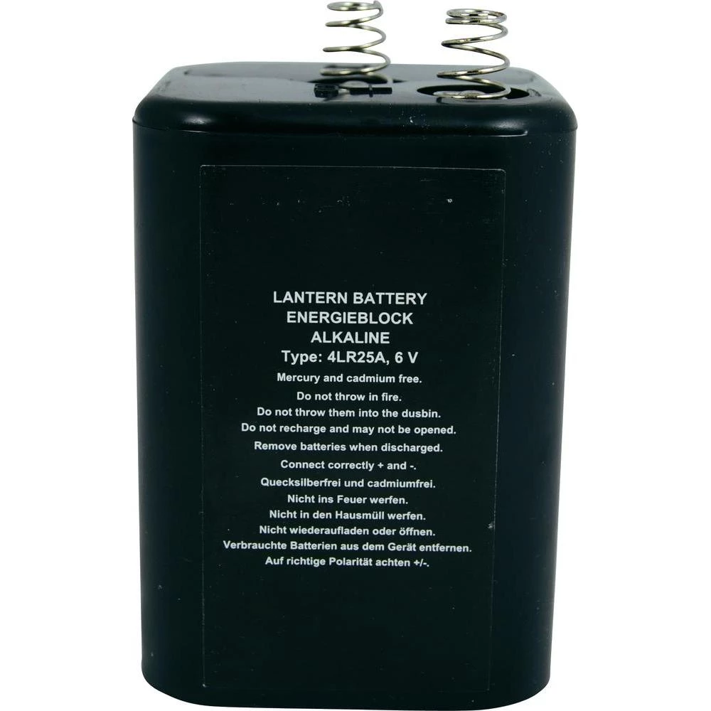 Specijalna suha baterija za svjetiljke 4LR25, alkalna slika