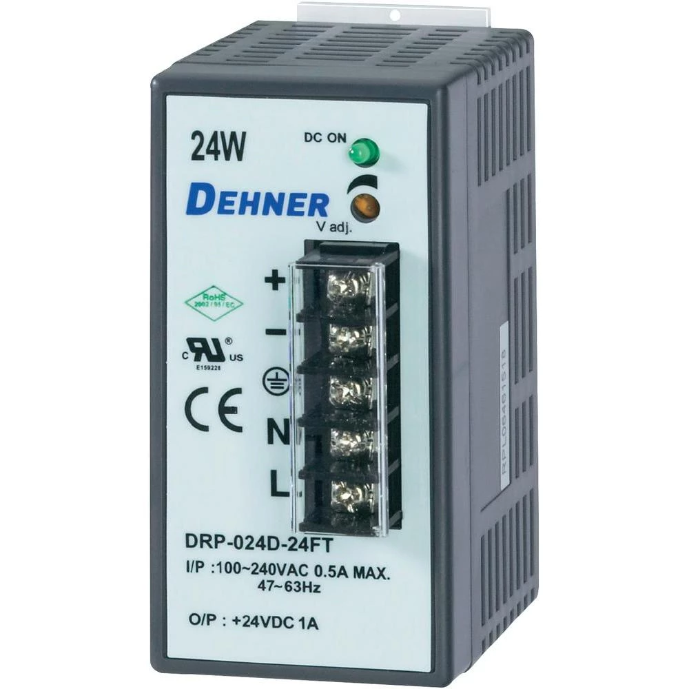 Adapter napajanja na profilnim šinama DRP-020D-5F slika