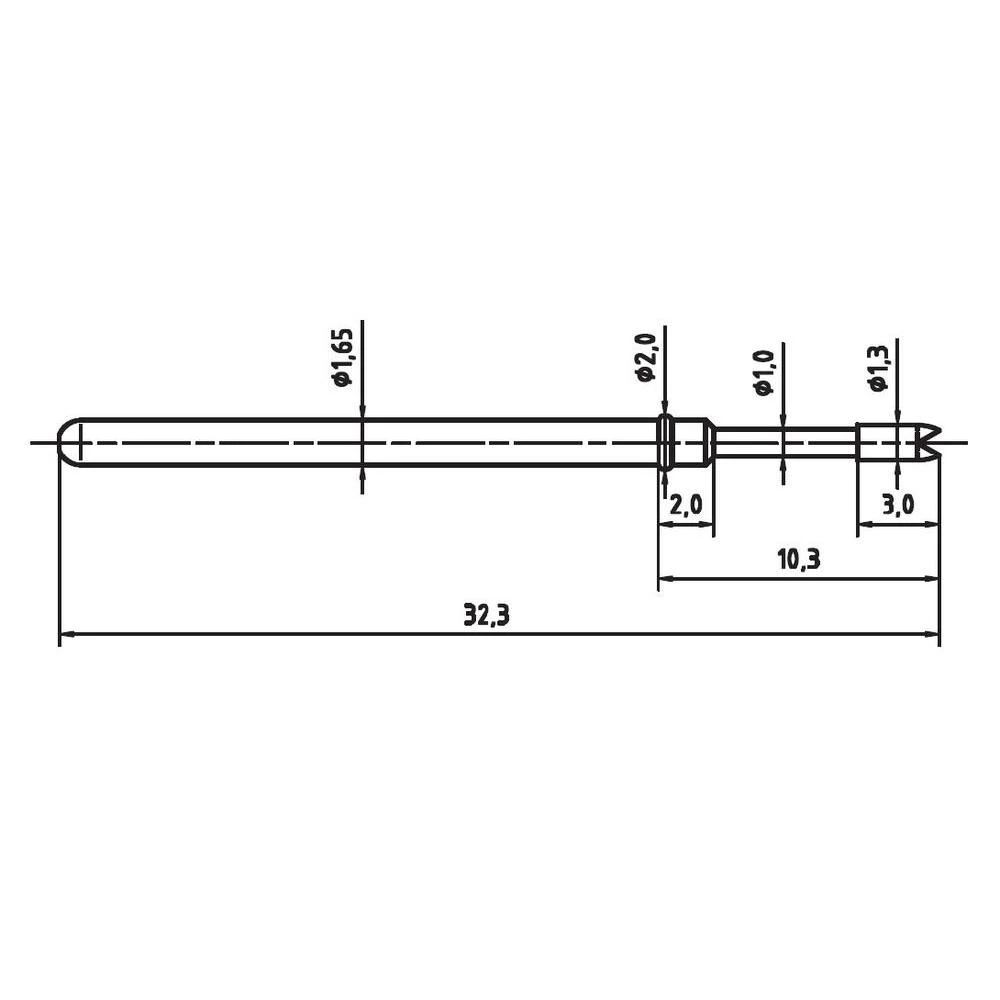 Precizna ispitna olovka za testiranje štampanih pločica slika