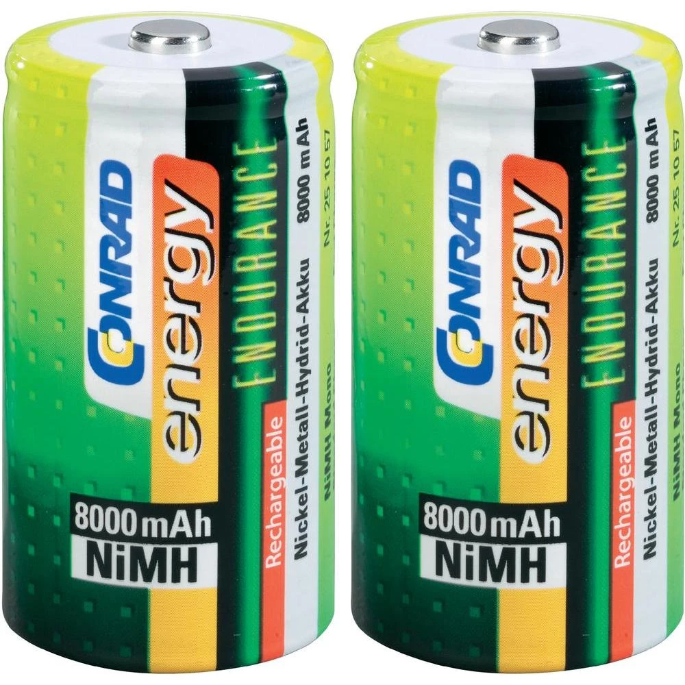 NiMH mono akumulatori Conrad energy Endurance 8000 mAh, 2 komada slika