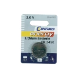 Litijumska dugmasta baterija Conrad energy CR 2450
