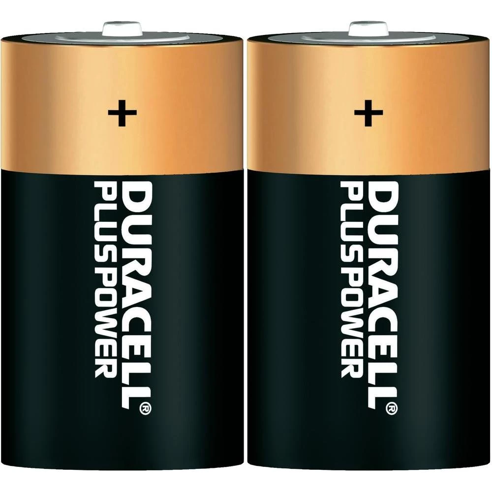 Alkalne mono baterije DURACELL PLUS, komplet od 2 komada slika