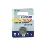 Litijumska dugmasta baterija Conrad energy CR 2032