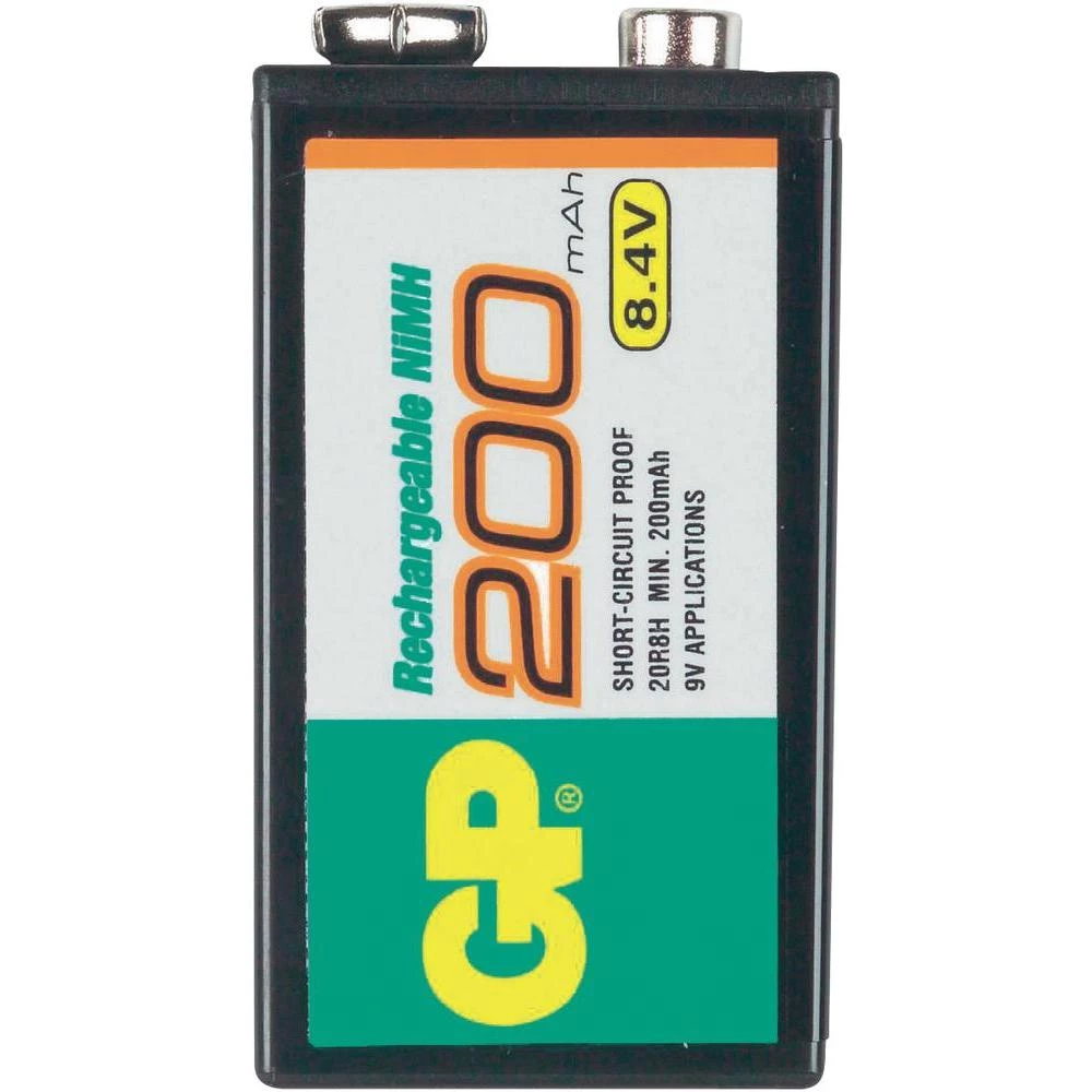 GP NiMH blok-akumulator od 9 V, 200 mAh slika