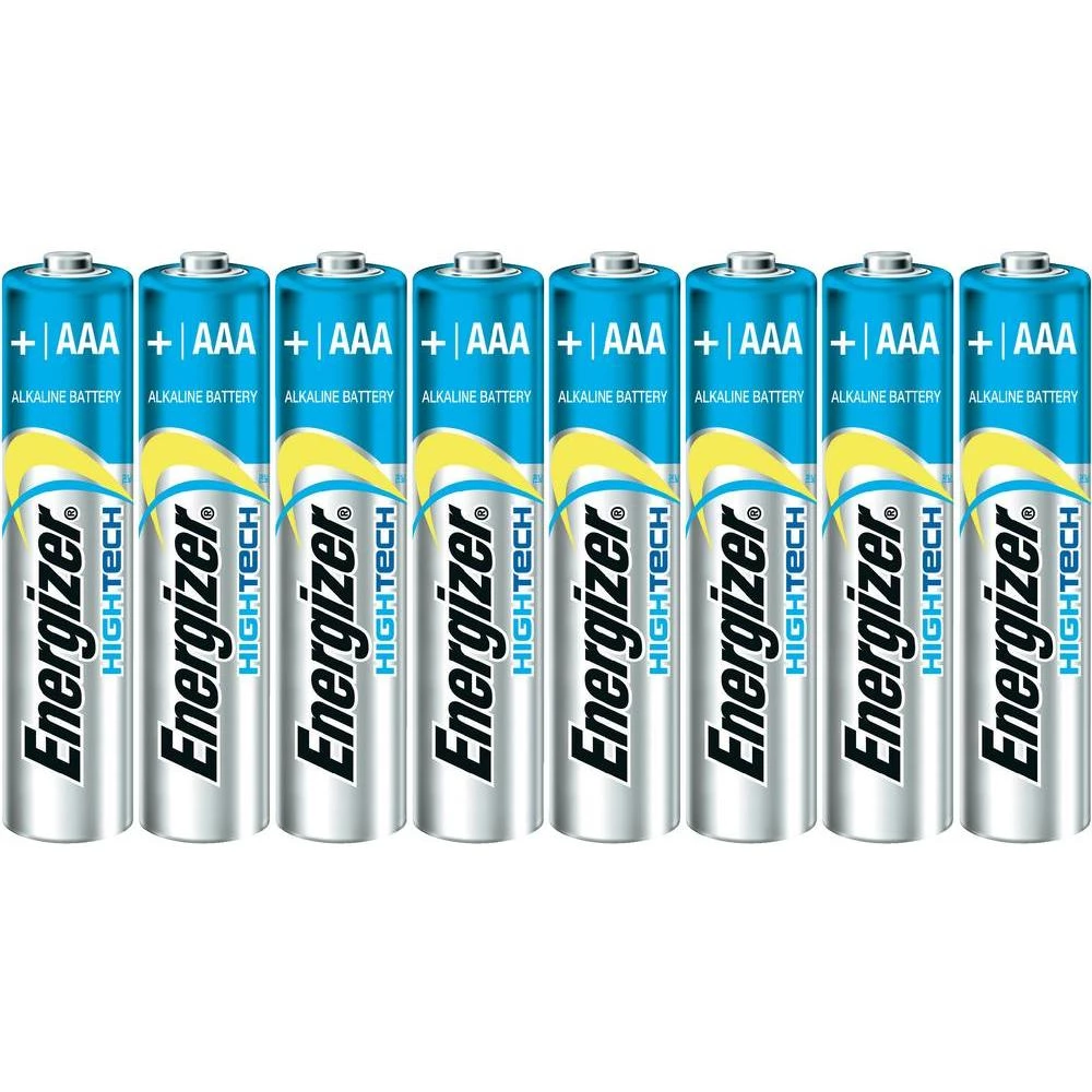 Alkalne mikro baterije Energizer Hightech, komplet od 8 komada slika